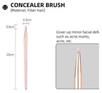 12-Piece Makeup Brush Set – Soft Bristle Beauty Kit