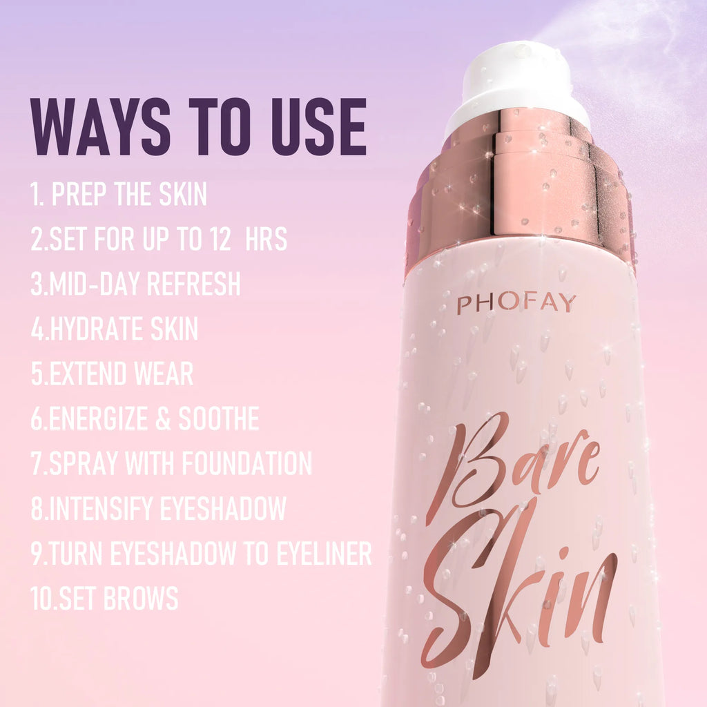 Moisturizing Setting Spray – Hydrating Long-Lasting Fix