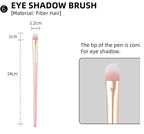 12-Piece Makeup Brush Set – Soft Bristle Beauty Kit