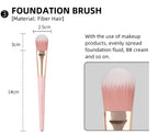 12-Piece Makeup Brush Set – Soft Bristle Beauty Kit