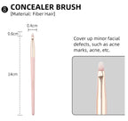 12-Piece Makeup Brush Set – Soft Bristle Beauty Kit