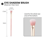 12-Piece Makeup Brush Set – Soft Bristle Beauty Kit
