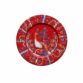 Taika_plate_22cm_red